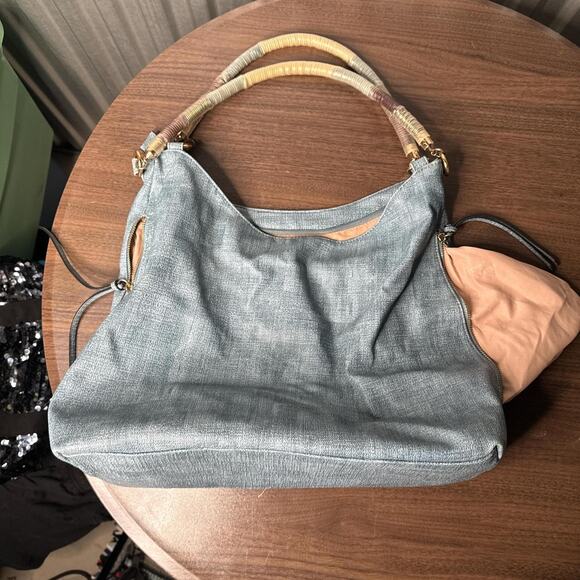 Large shoulder hobo bag - Picture 5 of 6
